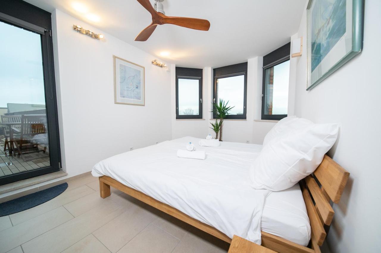 Apartament Penthouse Wolke7 Mit Rheinblick Neuss-Duesseldorf Zewnętrze zdjęcie