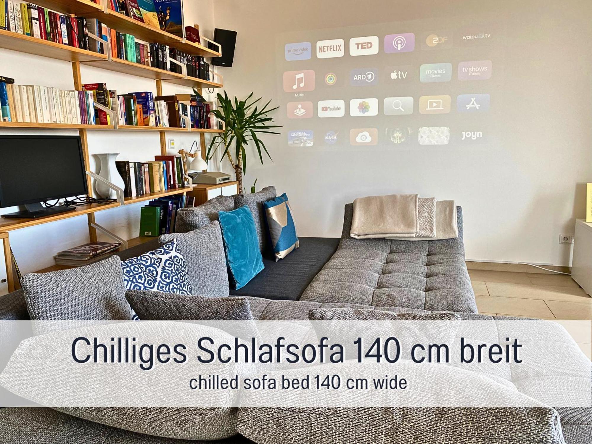 Apartament Penthouse Wolke7 Mit Rheinblick Neuss-Duesseldorf Zewnętrze zdjęcie