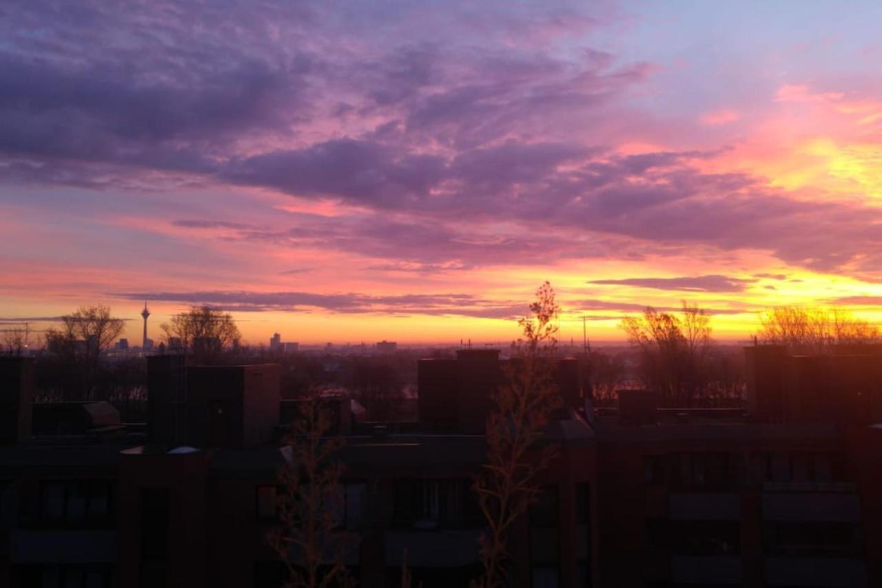 Apartament Penthouse Wolke7 Mit Rheinblick Neuss-Duesseldorf Zewnętrze zdjęcie